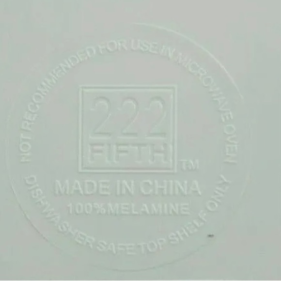 222 FIFTH MELAMINE SAGE BOAT SERVING BOWLS - pair of 2 bowls - Picture 14 of 16